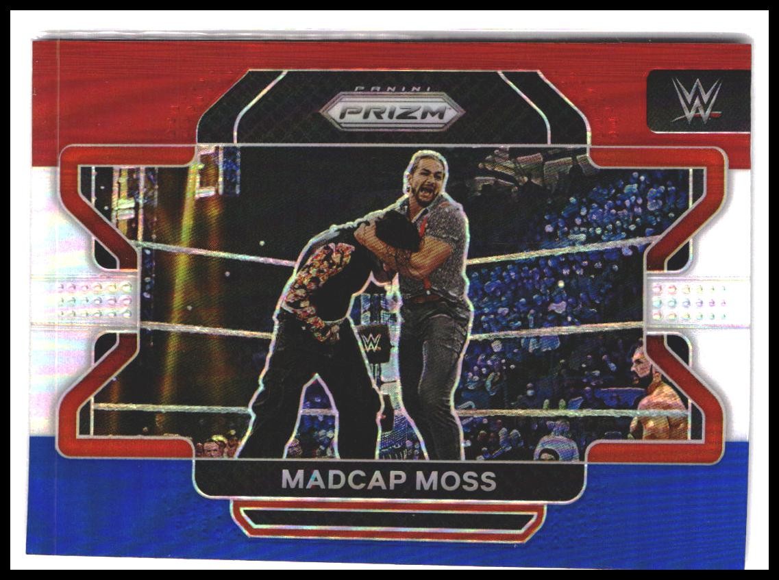 Madcap Moss #56 2022 Panini Prizm WWE Red, White and Blue