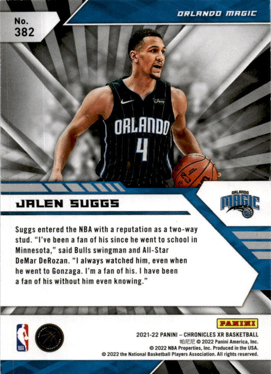 2021-22 Panini Chronicles #382 Jalen Suggs Orlando Magic