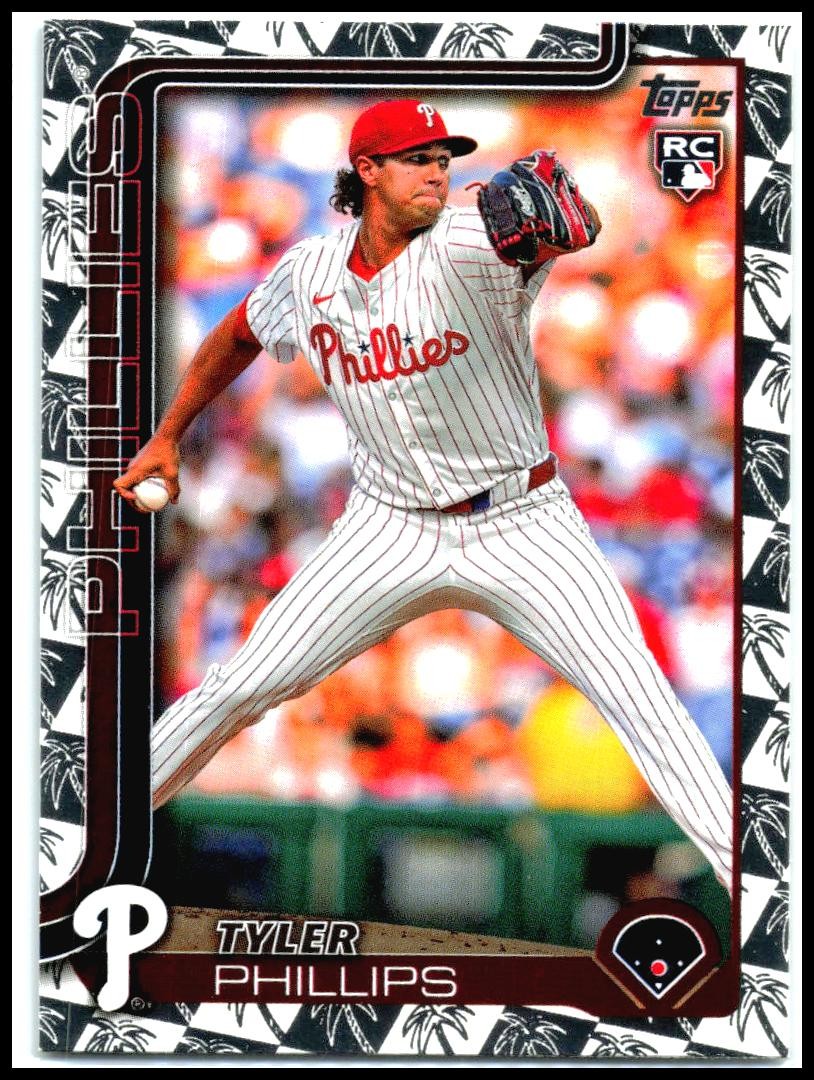 2025 Topps #293 Tyler Phillips Rookie Philadelphia Phillies