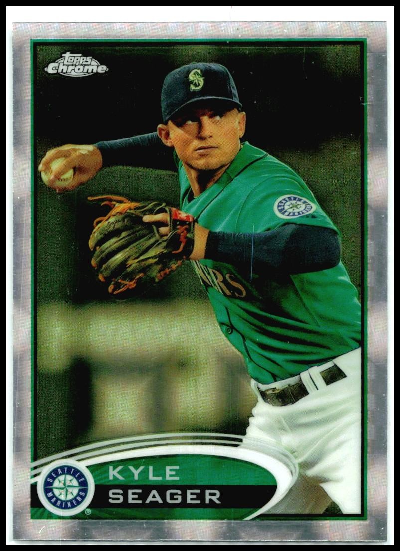 2012 Topps Chrome X-Fractors #219 Kyle Seager Seattle Mariners