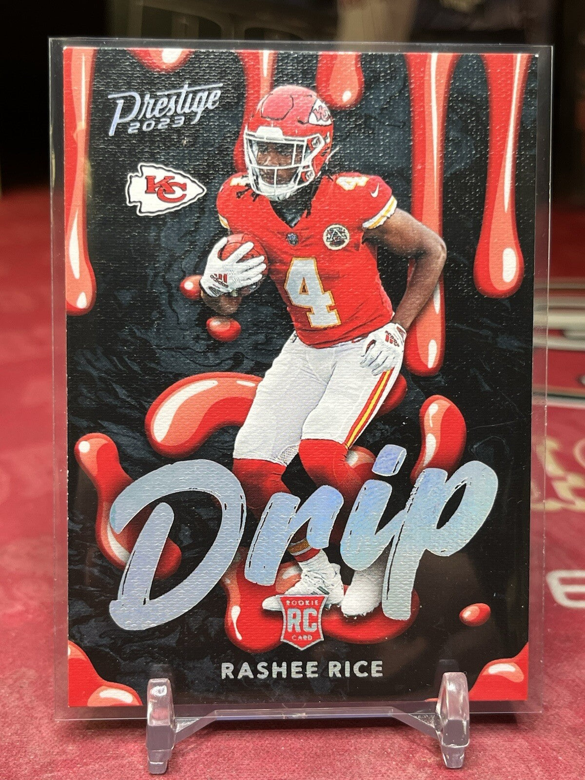 2023 prestige #30 Rashee Rice DRIP RC!!! Kansas City Chiefs