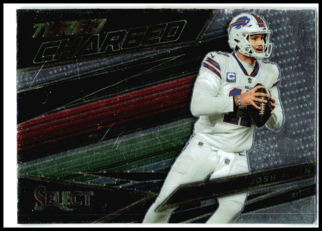 2022 Panini Select Turbocharged #TUR-3 Josh Allen Buffalo Bills