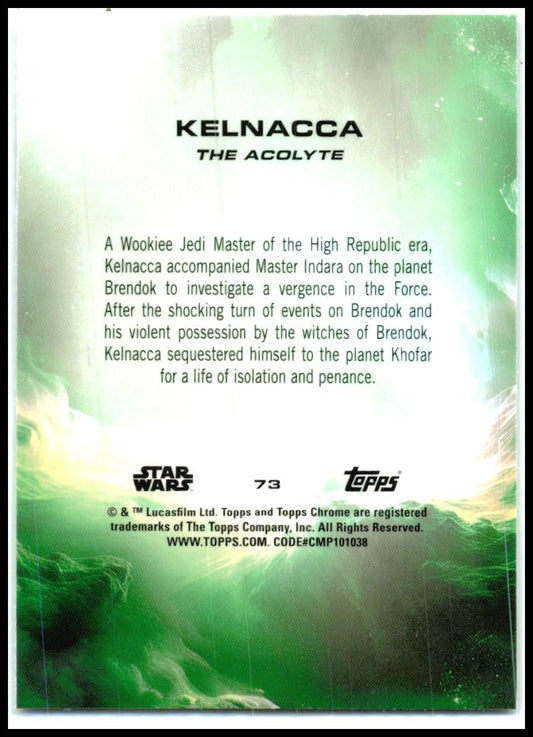 2025 Topps Chrome Star Wars #73 Kelnacca