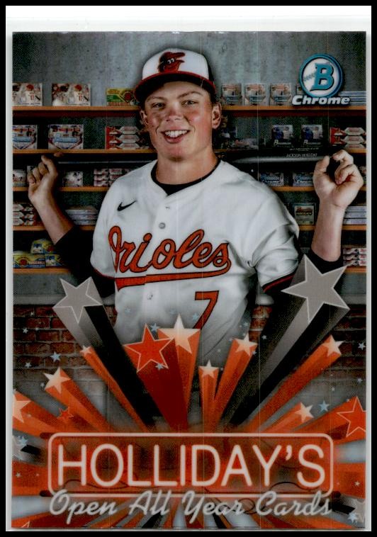 2025n Bowman Hobby Stars #HS-2 Jackson Holliday Orioles