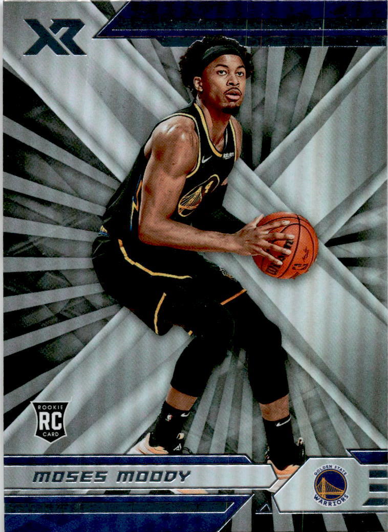 2021-22 Panini Chronicles #391 Moses Moody Golden State Warriors