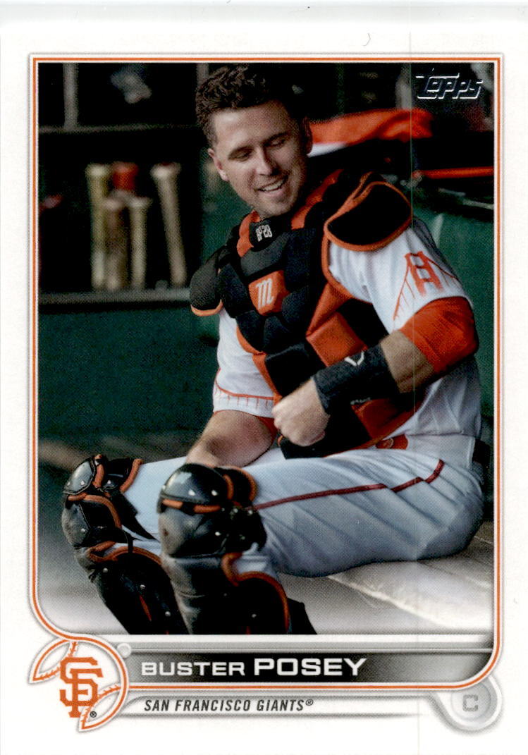 2024 Topps photo variation #209 Buster Posey San Francisco Giants