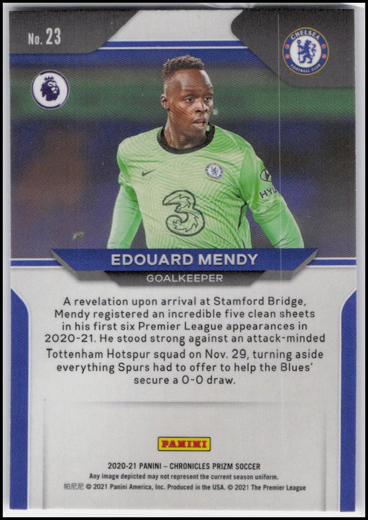 2020-21 Panini Chronicles - Prizm Premier League #23 Edouard Mendy