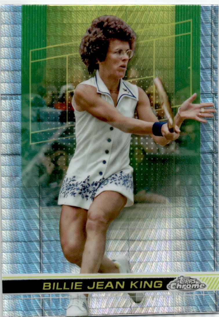 2024 Topps Chrome Tennis Prism #184 Billie Jean King