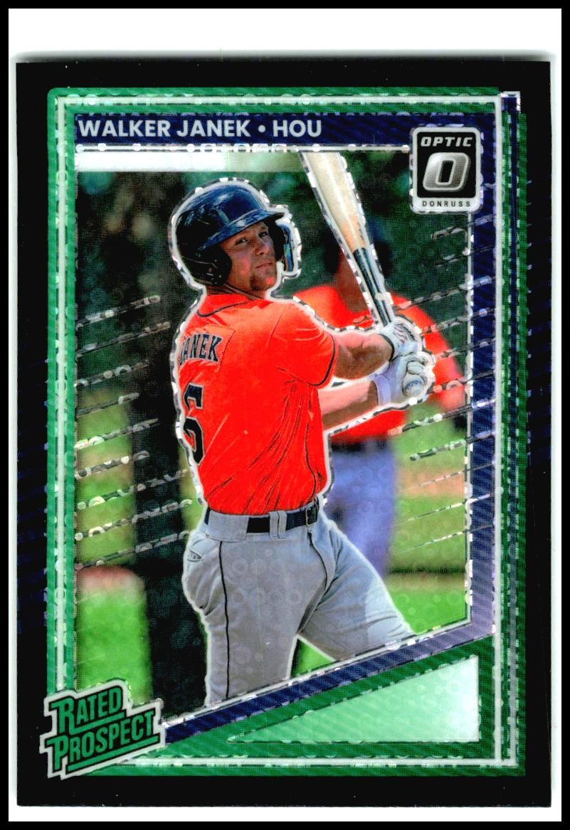 2025 Donruss Circles Prizm #176 Walker Janek Houston Astros