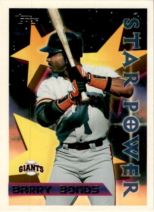 1996 Topps #10 Barry Bonds San Francisco Giants