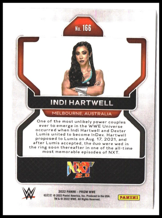 Indi Hartwell #166 2022 Panini Prizm WWE