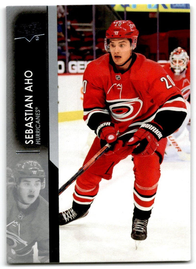 2021-22 Upper Deck Sebastian Aho Carolina Hurricanes #32