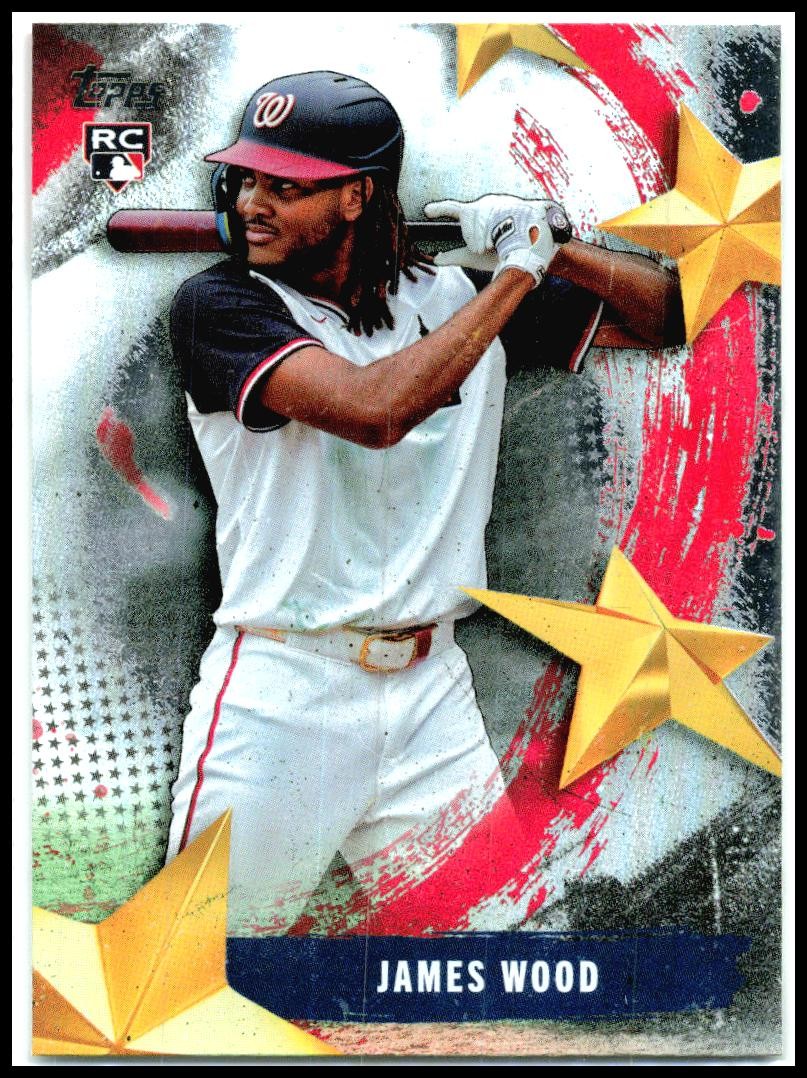 2025 Topps Stars of MLB #SMLB-18 James Wood Washington Nationals