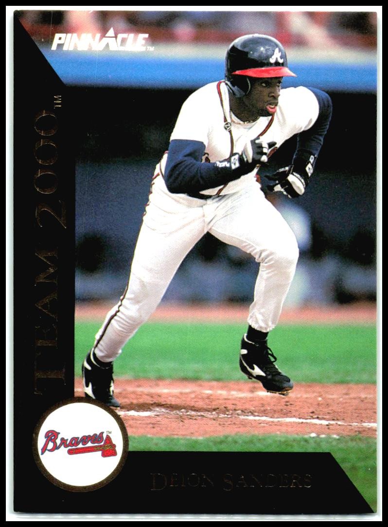 1992 Pinnacle Team 2000 #31 Deion Sanders Atlanta Braves