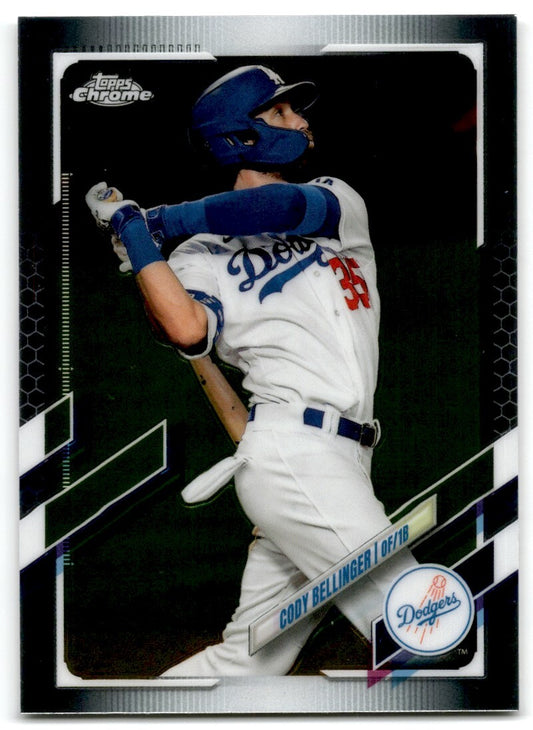 2021 Topps Chrome Cody Bellinger Los Angeles Dodgers #200