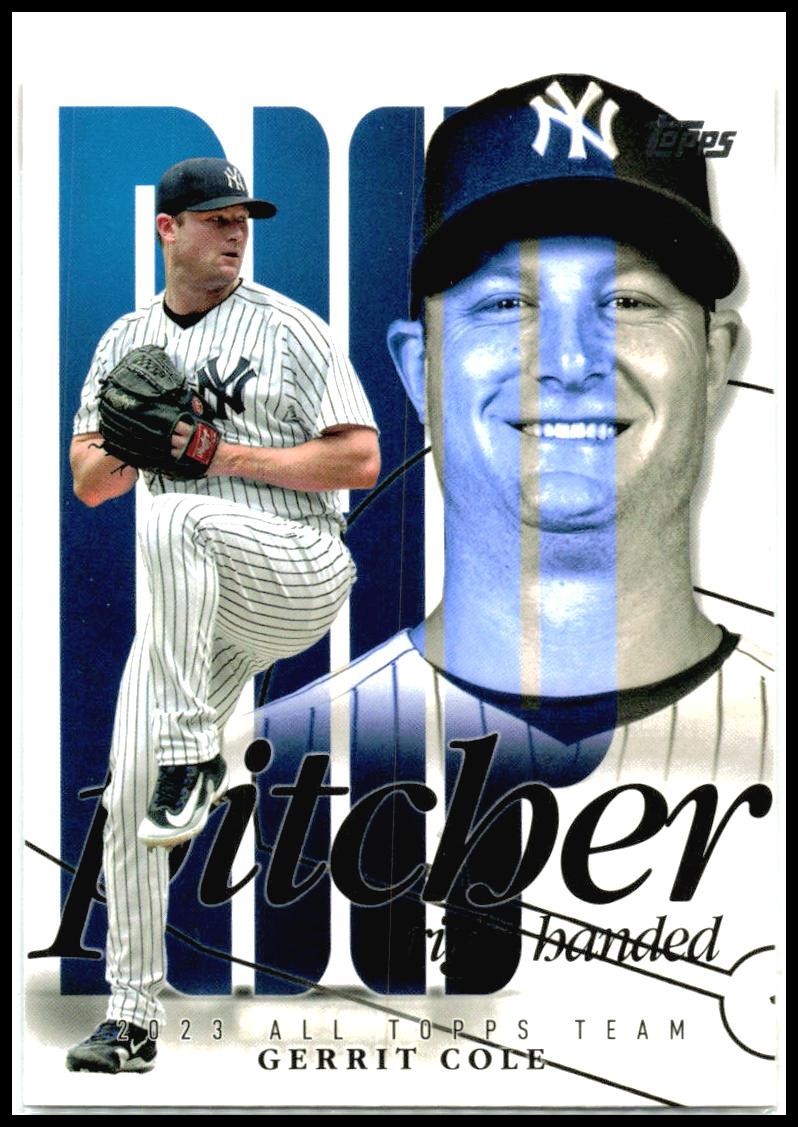 2024 Topps 2023 All Topps Team #ATT-10 Gerrit Cole New York Yankees