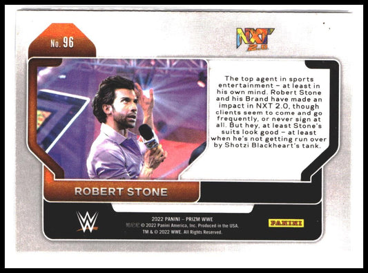 Robert Stone #96 2022 Panini Prizm WWE