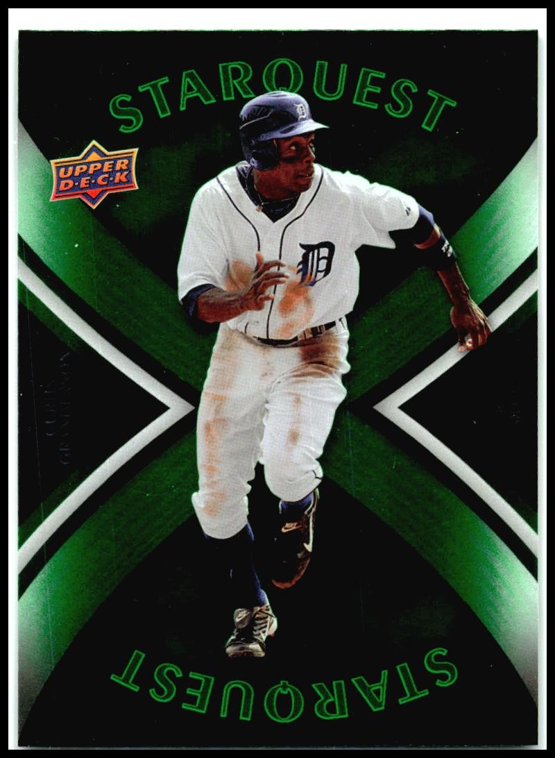 2008 Upper Deck StarQuest Common Green #SQ-39 Curtis Granderson Detroit Tigers
