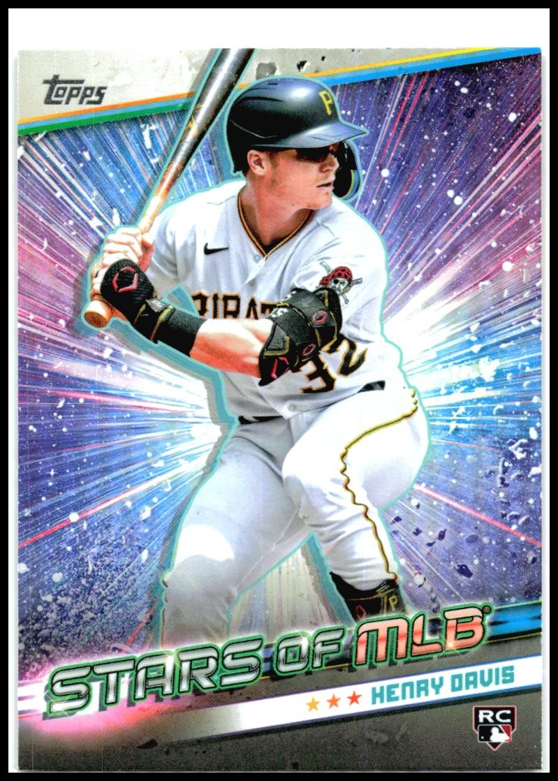 2024 Topps Stars of MLB #SMLB-27 Henry Davis Pittsburgh Pirates