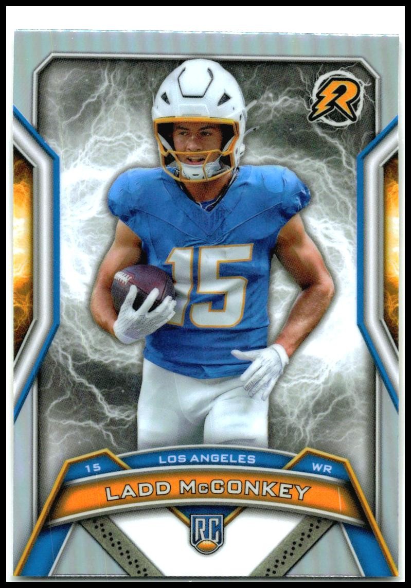 2024 Topps Resurgence Refractor #154 Ladd McConkey Rookie Los Angeles Chargers