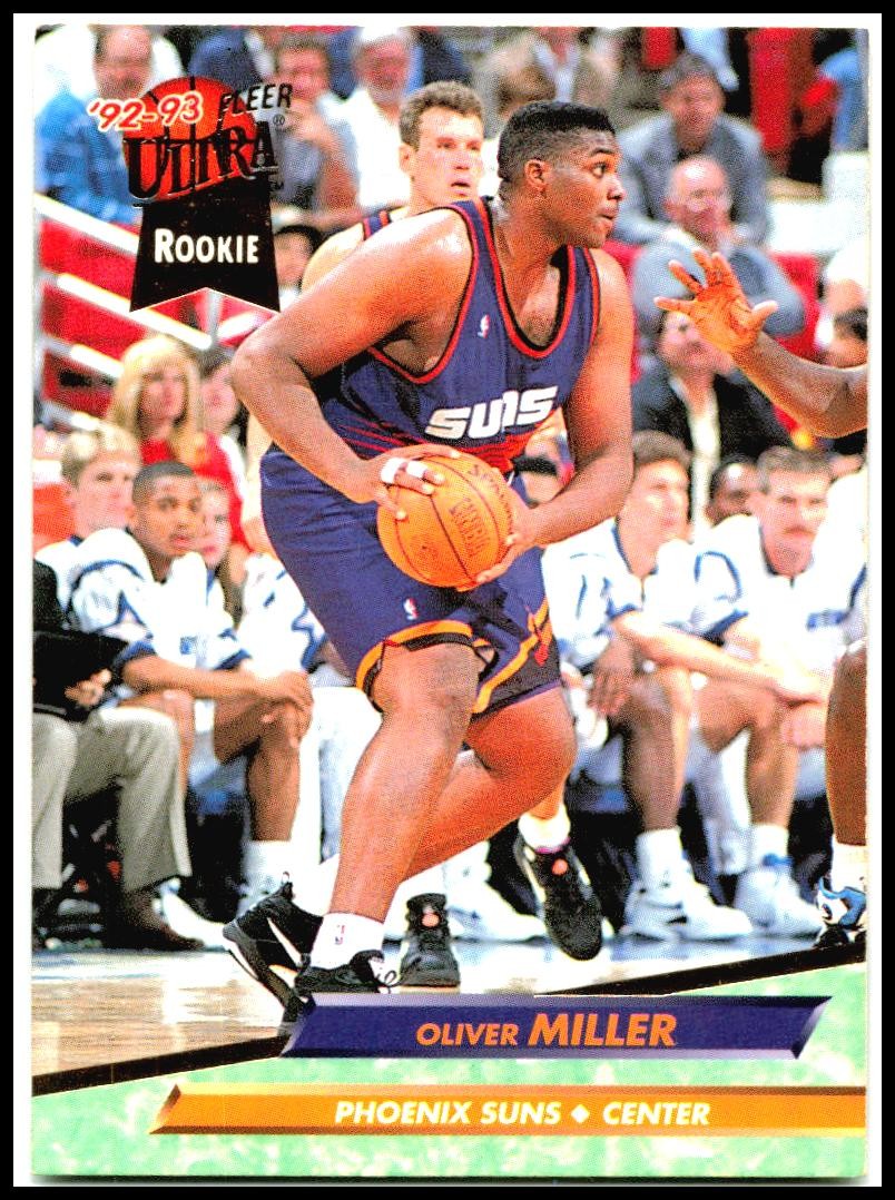 1992-93 Ultra #341 Oliver Miller Rookie Phoenix Suns