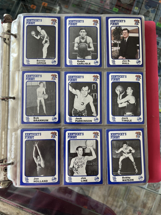 1988 Collegiate Collection Kentucky's Finest set (269) w/ADOLPH RUPP, PAT RILEY