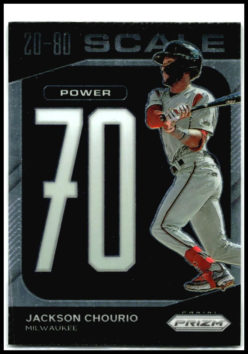 2023 Panini Prizm #SC6 Jackson Chourio Milwaukee Brewers