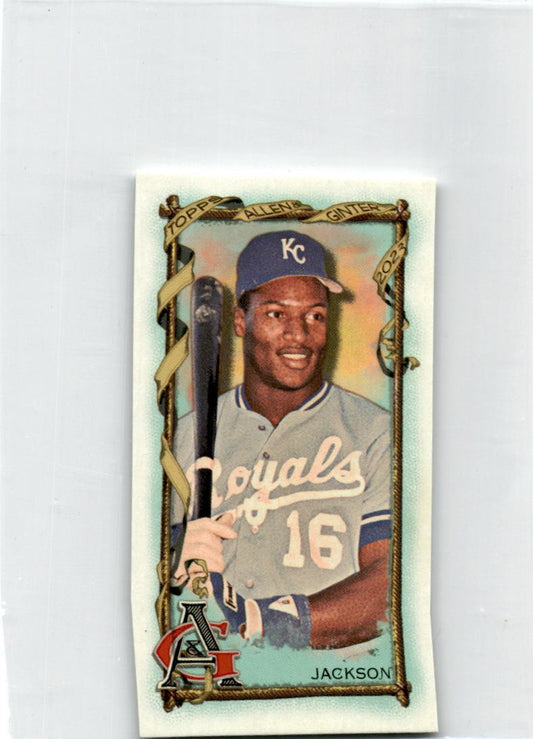 2023 Topps Allen & Ginter Mini #384 Bo Jackson Kansas City Royals