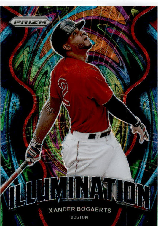 2022 Panini Prizm Blue Prizm #IL-11 Xander Bogaerts Boston Red Sox