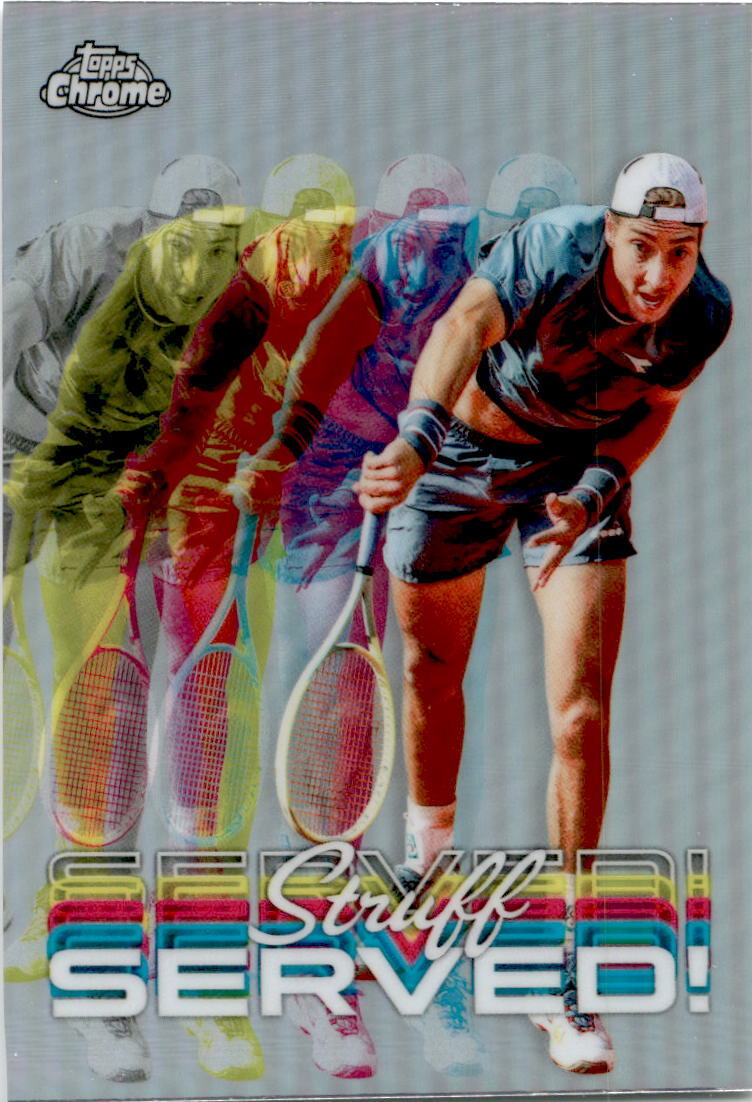 2024 Topps Chrome Tennis Served #SER-JS Jan-Lennard Struff