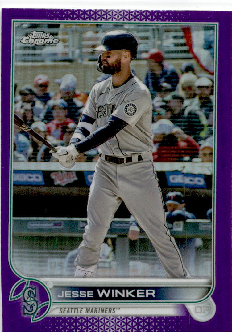 2022 Topps Update Purple #US3 Jesse Winker Seattle Mariners