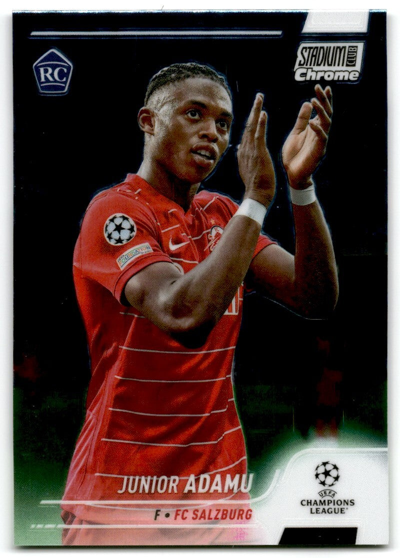 2022 Stadium Club Chrome Junior Adamu FC Salzburg #53