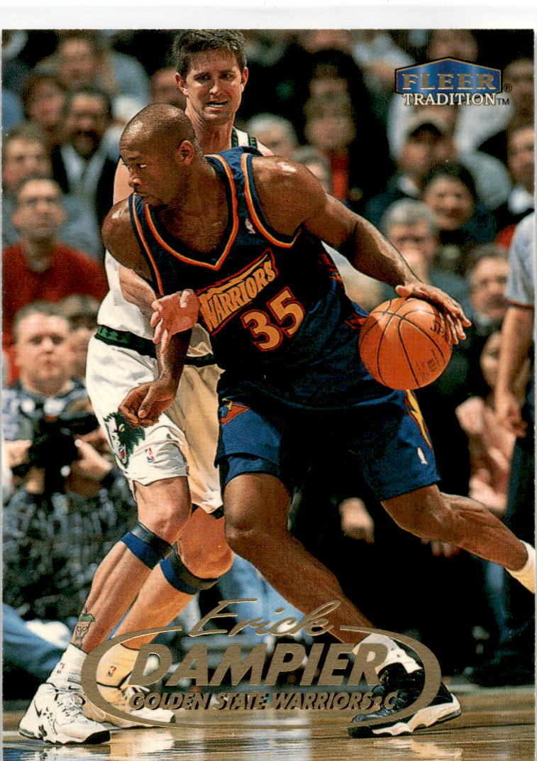 1998 Fleer Tradition #35 Erick Dampier Golden State Warriors
