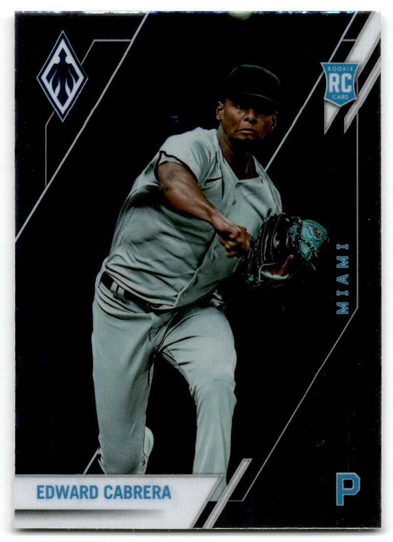 2022 Panini Phoenix Edward Cabrera Rookie Miami Marlins #6