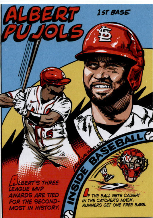 2023 Topps Archives 1979 Topps Comics #79TC-13 Albert Pujols St. Louis Cardinals