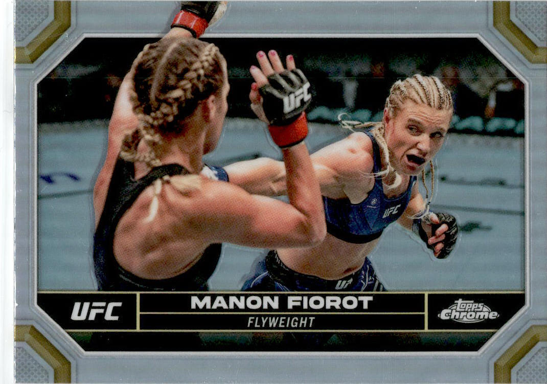 2024 Topps Chrome UFC Refractor #120 Manon Fiorot