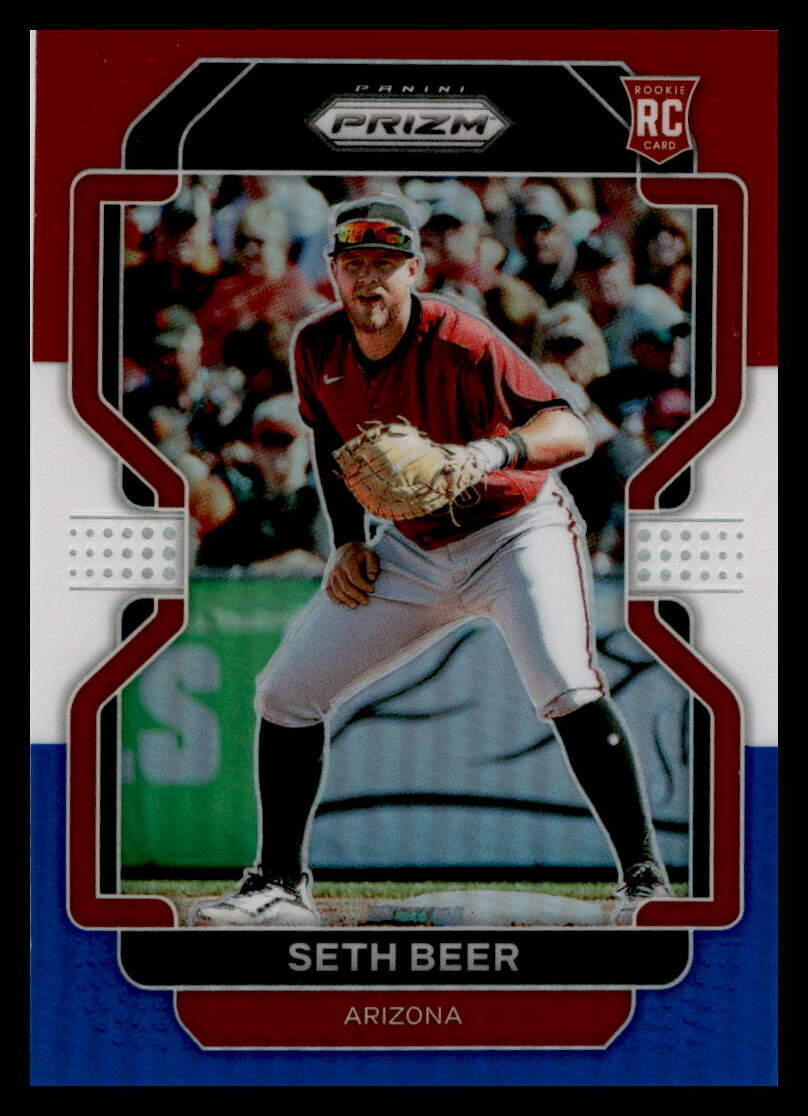 2022 Panini Prizm Red/White/Blue #25 Seth Beer
