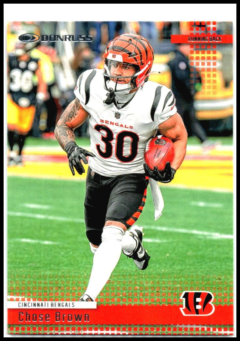 2024 Donruss Retro 2004 #15 Chase Brown Cincinnati Bengals