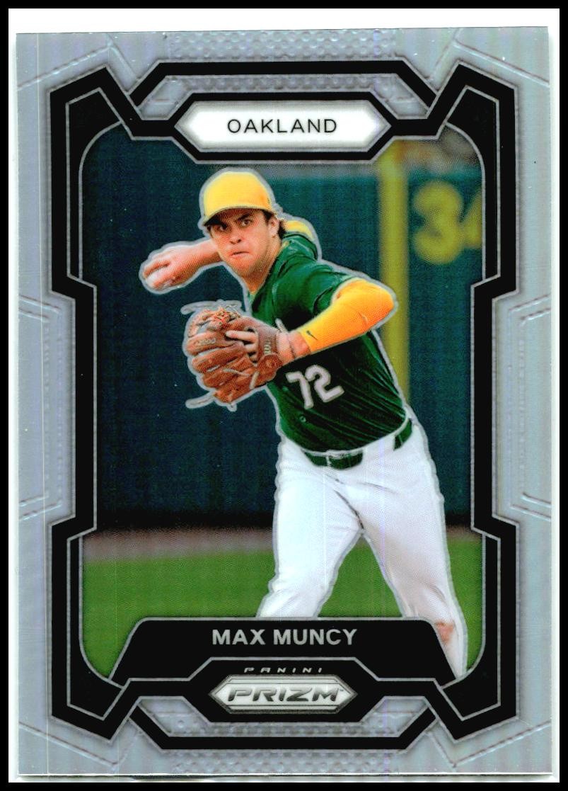 2024 Panini Prizm Silver Prizms #42 Max Muncy Oakland Athletics