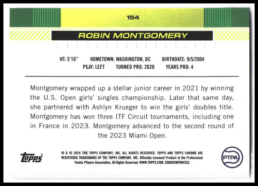 2024 Topps Chrome #154 Robin Montgomery