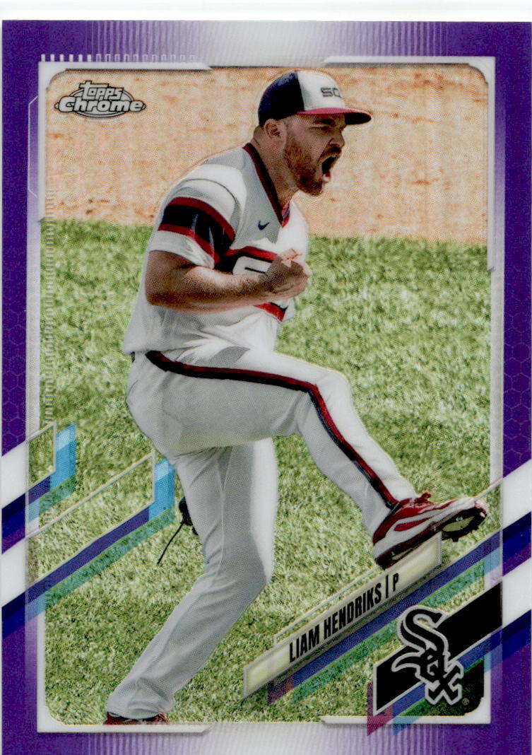 2021 Topps Update Purple Refractor #US314 Liam Hendriks Chicago White Sox