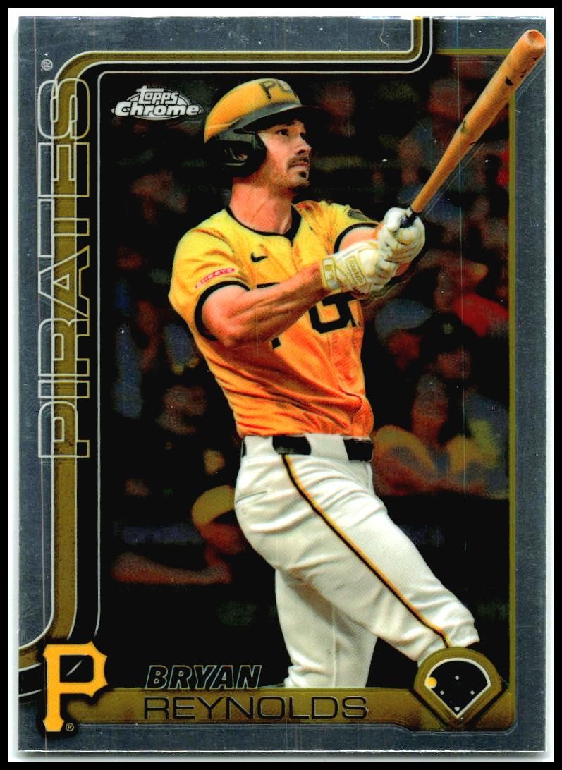 2025 Topps Chrome #9 Bryan Reynolds Pittsburgh Pirates
