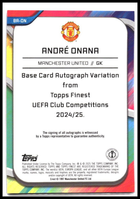 2024-25 Finest UEFA Club Competitions BA-DN Darwin Núñez Auto Magenta Wave /75