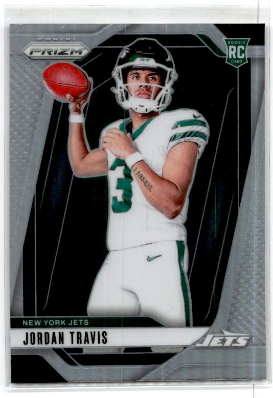 2024 Panini Prizm Rookie Variations Silver Prizm #22 Jordan Travis New York Jets