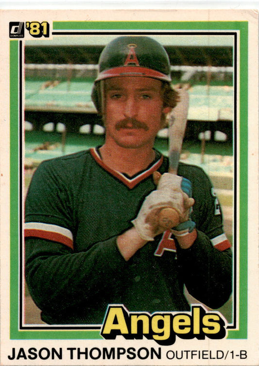 1981 Donruss #293 Jason Thompson California Angels