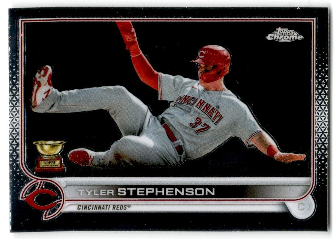 2022 Topps Chrome Tyler Stephenson Cincinnati Reds #63