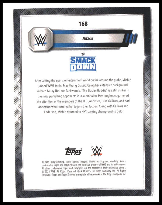 Michin #168 2025 Topps Chrome WWE
