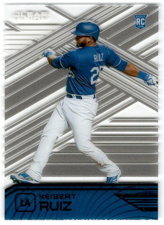 2021 2021 Panini Chronicles Clear Vision Keibert Ruiz Los Angeles Dodgers #10