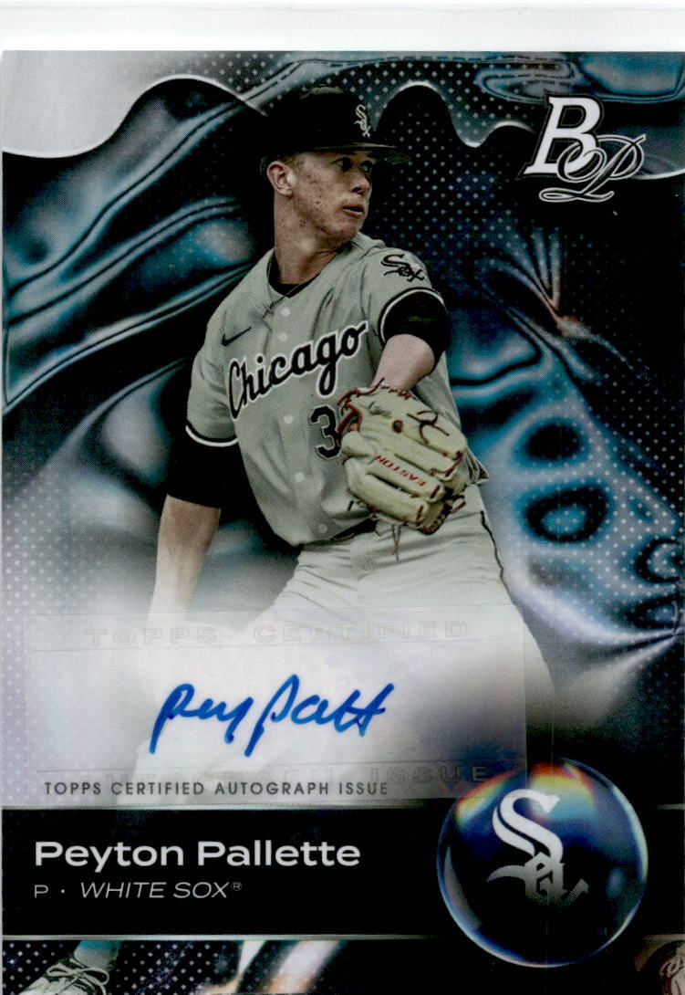 2023 Bowman Platinum #TOP-52 Peyton Pallette Auto Chicago White Sox