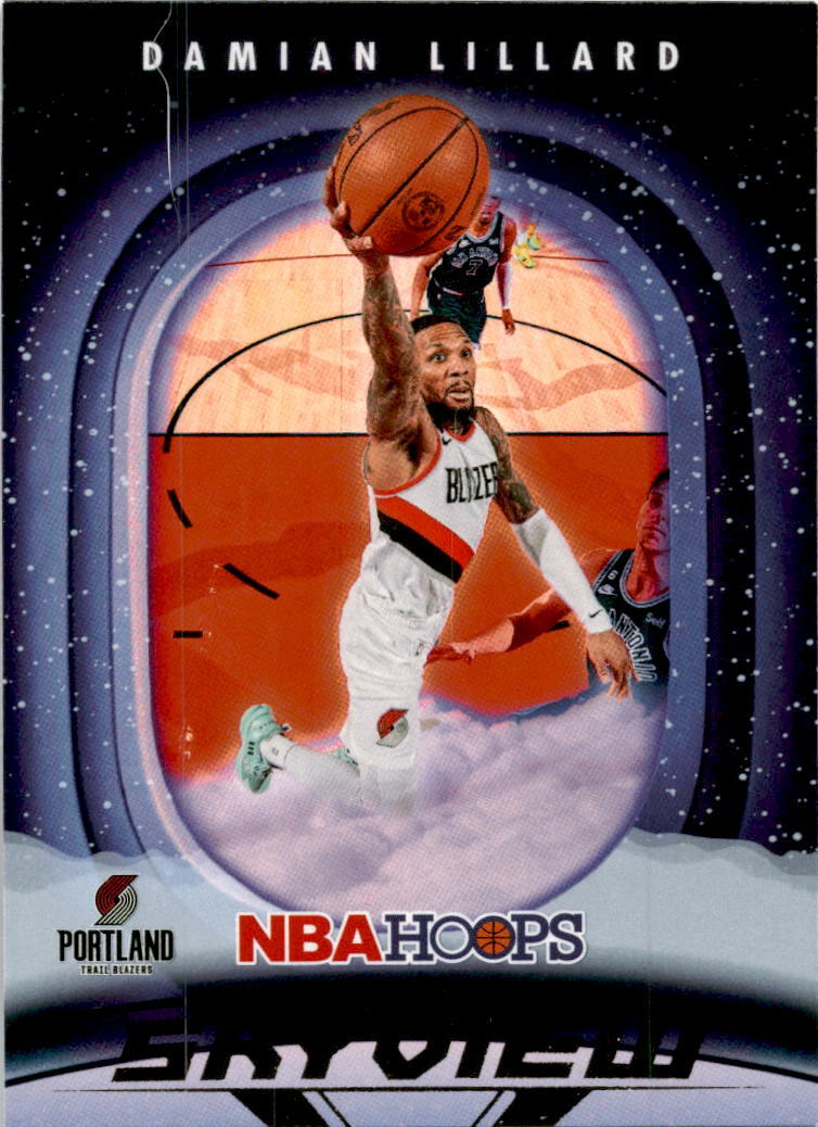 2023-24 Hoops Skyview #23 Damian Lillard Portland Trail Blazers